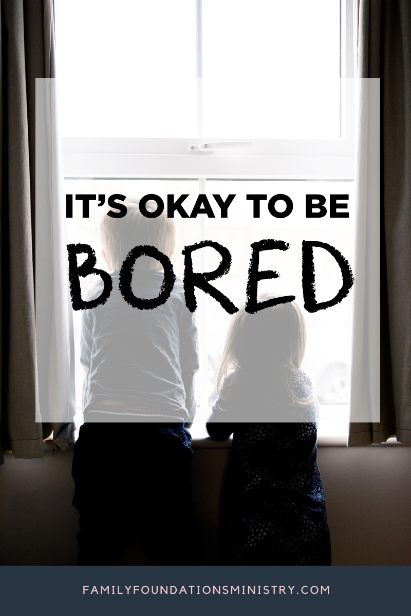 It's Okay to be Bored - Blog Post